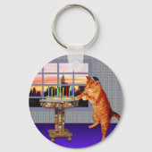 Menorah Cat Sleutelhanger (Voorkant)