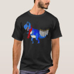 Menorah Chanukah Hanukkah Dinosaur Joods T-shirt<br><div class="desc">Menorah Chanukah Hanukkah Dinosaur Joods</div>