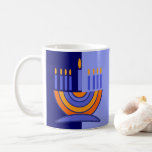 Menorah Design Hanukkah Gift Mokken<br><div class="desc">Happy Hanukkah. Menorah Design Hanukkah Gift Mokken. Matchingkaarten,  postzegels en andere producten die beschikbaar zijn in de joodse Feestdagen / Hanukkah-categorie van onze winkel.</div>