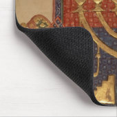 Menorah en andere vaartuigen van de tempel muismat (Hoek)