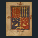 Menorah en andere vaartuigen van de tempel poster<br><div class="desc">De Spaanse School voegt Ms 15250 f.3v Menorah en andere schepen van de tempel toe, van de hertog van de Sussex Spaanse Bijbel, Catalonië in de British Library, Londen, VK. In de 14e eeuw werd Catalonië opgericht met de toevoeging van mevrouw 15250 f.3v Menorah en andere vaartuigen van de tempel...</div>