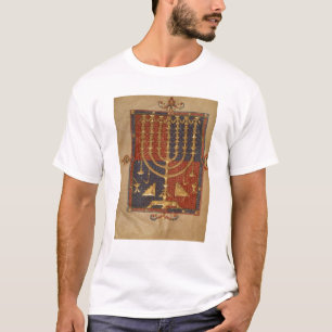 Menorah en andere vaartuigen van de tempel t-shirt