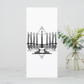 Menorah en Star (Staand voorkant)