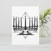 Menorah en Star (Staand voorkant)