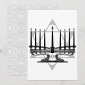 Menorah en Star (Voorkant / Achterkant)