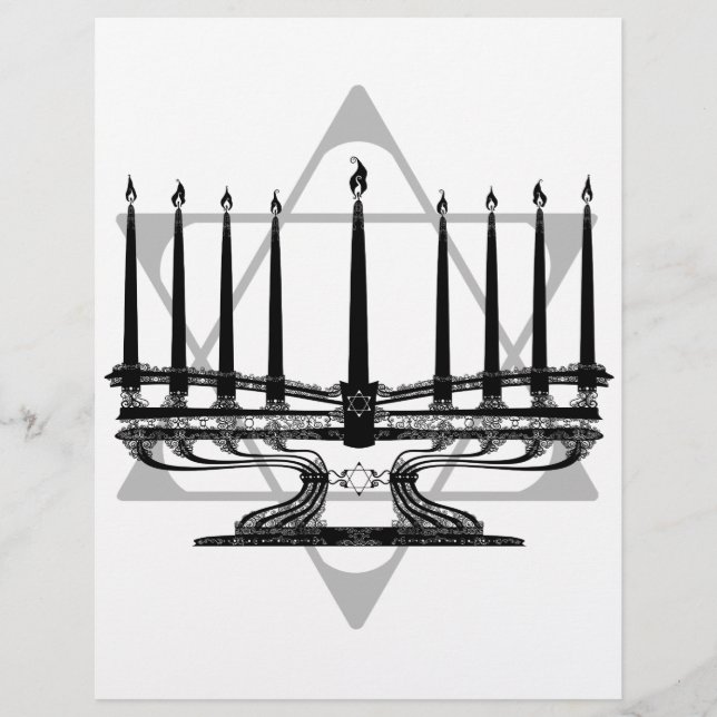 Menorah en Ster I (Voorkant)