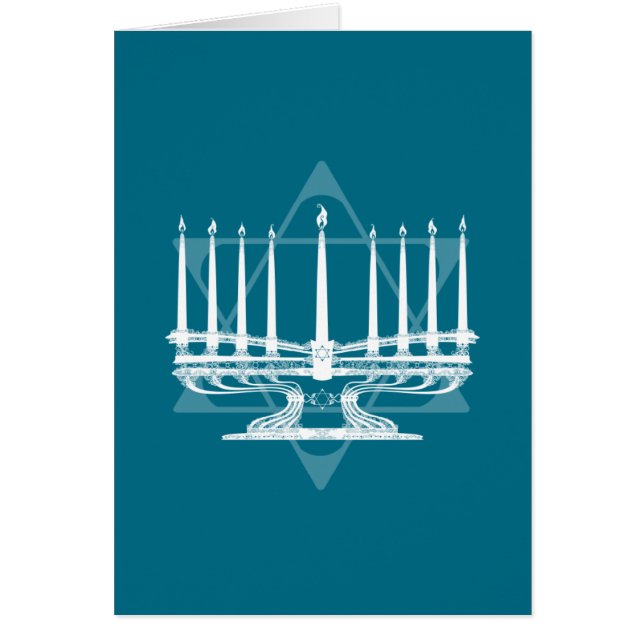 Menorah en ster IV (Voorkant)