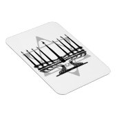 Menorah en Ster Magneet (Rechterzijde)