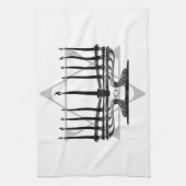 Menorah en Ster Theedoek (Verticaal)