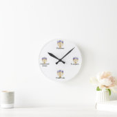 Menorah Feast Days Wall klok (Huis)