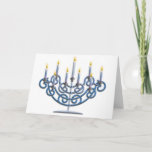 Menorah Feestdagen Kaart<br><div class="desc">Joodse menorah</div>