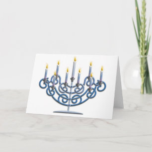 Menorah Feestdagen Kaart