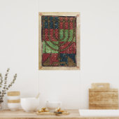 Menorah, Festival van Lights Happy Hanukkah Poster (Keuken)