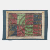 Menorah, Festival van Lights Happy Hanukkah Theedoek (Horizontaal)