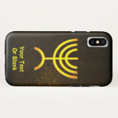 Menorah Flame Case-Mate iPhone Case (Achterkant (horizontaal))