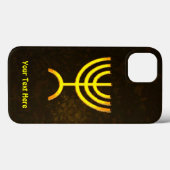 Menorah Flame Case-Mate iPhone Case (Achterkant (horizontaal))