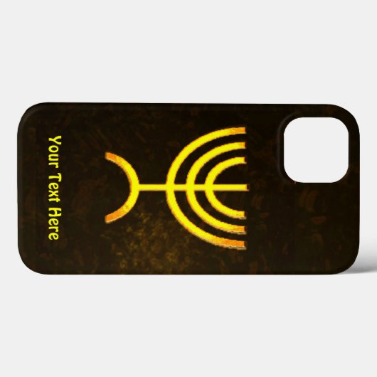 Menorah Flame Case-Mate iPhone Case (Achterkant (horizontaal))