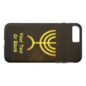 Menorah Flame Case-Mate iPhone Case (Achterkant (Horizontaal))
