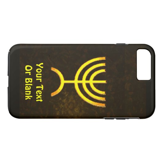 Menorah Flame Case-Mate iPhone Case (Achterkant (Horizontaal))