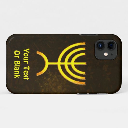 Menorah Flame Case-Mate iPhone Case (Achterkant (horizontaal))