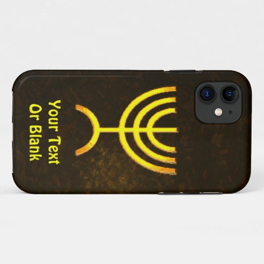 Menorah Flame Case-Mate iPhone Case (Achterkant (horizontaal))