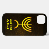 Menorah Flame Case-Mate iPhone Case (Achterkant (horizontaal))