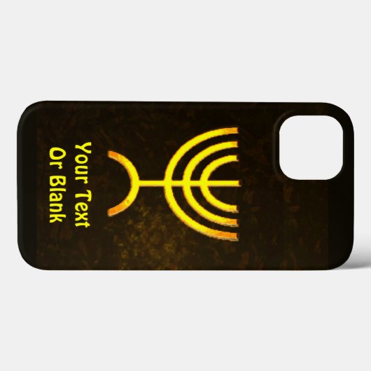 Menorah Flame Case-Mate iPhone Case (Achterkant (horizontaal))