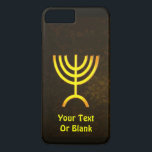 Menorah Flame Case-Mate iPhone Case<br><div class="desc">Een bruine en gouden digitale weergave van de joodse zeven-vertakte menorah (Hebreeuws: מְ נ וֹ ה ‎). Voeg je eigen tekst toe. De zeven-vertakte menorah, die wordt gebruikt in het draagbaar toevluchtsoord dat door Mozes in de wildernis en later in de tempel in Jeruzalem is opgezet, is sinds de oudheid...</div>