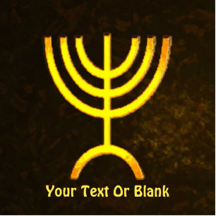 Menorah Flame Fotobeeldje Magneet