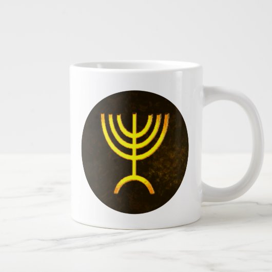 Menorah Flame Grote Koffiekop (Rechts)
