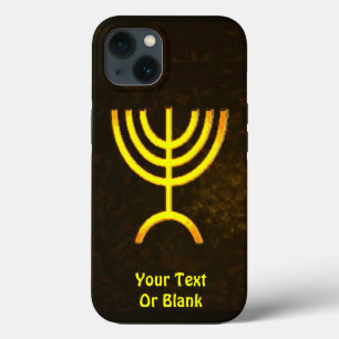 Menorah Flame Hoesje-Mate iPhone Case