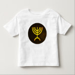 Menorah Flame Kinder Shirts<br><div class="desc">Een digitale weergave van de joodse zeven-vertakte menorah (Hebreeuws: מְ נ רָ ה ). De zeven-vertakte menorah, die wordt gebruikt in het draagbaar toevluchtsoord dat door Mozes in de wildernis en later in de tempel in Jeruzalem is opgezet, is sinds de oudheid een symbool van het jodendom en is het...</div>