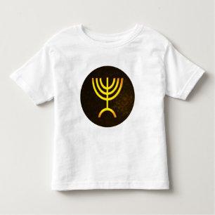 Menorah Flame Kinder Shirts