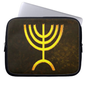 Menorah Flame Laptop Sleeve