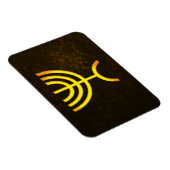 Menorah Flame Magneet (Rechterzijde)