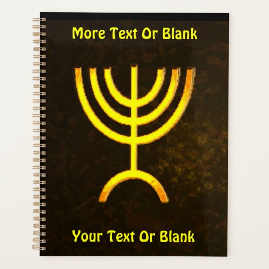 Menorah Flame Planner (Voorkant)