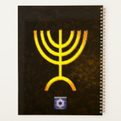 Menorah Flame Planner (Achterkant)