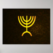Menorah Flame Poster (Voorkant)