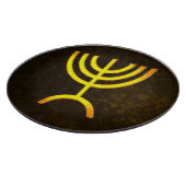 Menorah Flame Snijplank (Hoek)