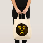 Menorah Flame Tote Bag (Voorkant (product))