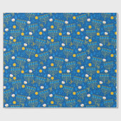 Menorah Hanukka Cadeaupapier (Vlak)