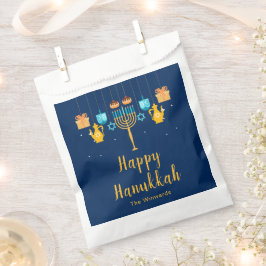 Menorah Hanukka Feest Bedankzakje