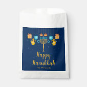 Menorah Hanukka Feest Bedankzakje (Voorkant)