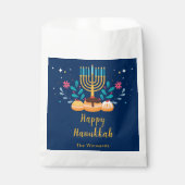 Menorah Hanukka Feest Bedankzakje (Voorkant)