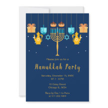 Menorah Hanukka Feest