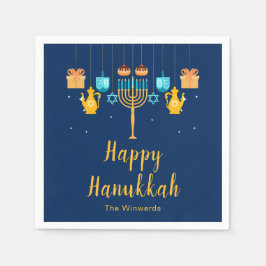 Menorah Hanukka Feest Servet