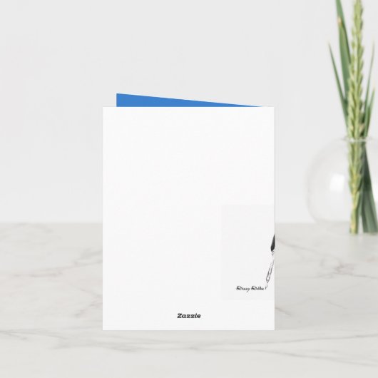 Menorah Hanukkah Feestdagen Kaart (Achterkant)