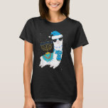 Menorah Hanukkah Llama Cute Alpaca Chanukah Copy T-shirt<br><div class="desc">Menorah Hanukkah Llama Cute Alpaca Chanukah Copy</div>