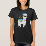 Menorah Hanukkah Llama Cute Alpaca Chanukah T-shirt<br><div class="desc">Menorah Hanukkah Llama Cute Alpaca Chanukah</div>