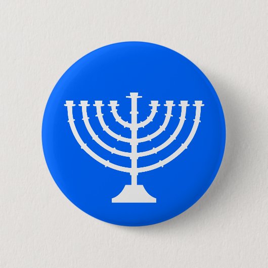 Menorah Holiday Button (Voorkant)